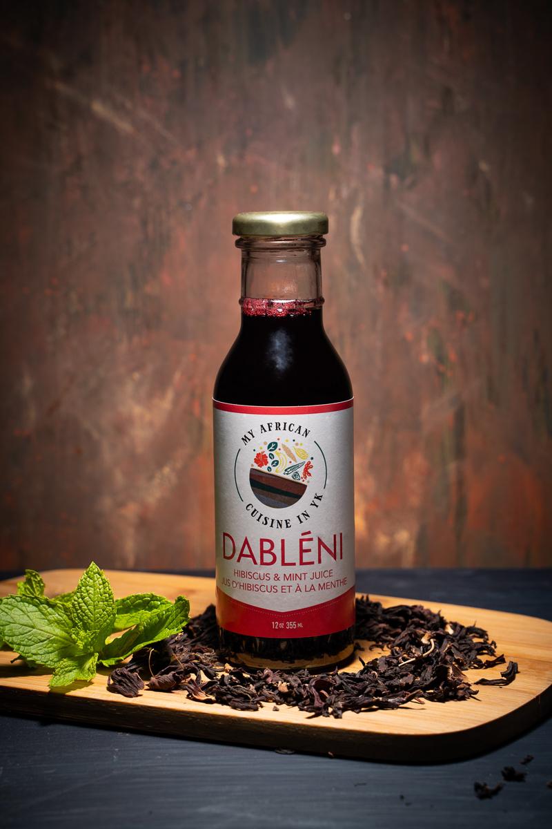 DABLÉNI: hibiscus & mint juice